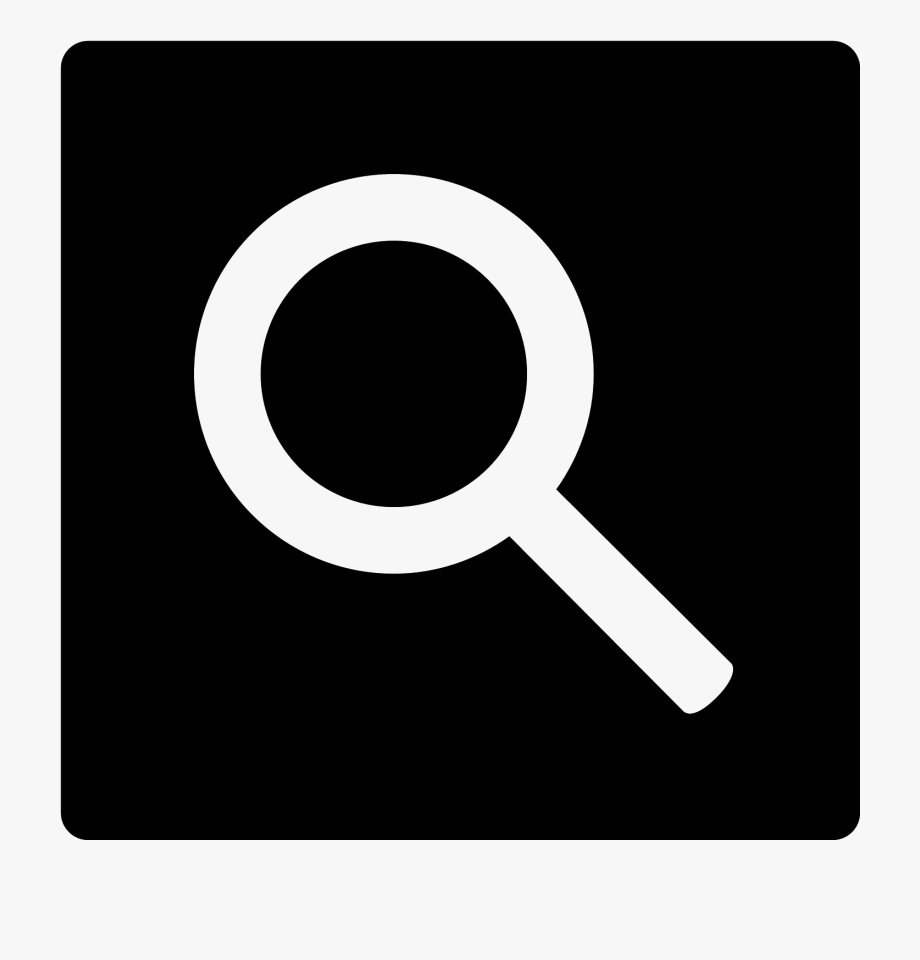 White Magnifying Glass Icon Png