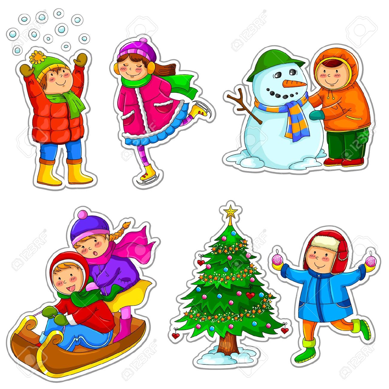 Seasons clipart for.