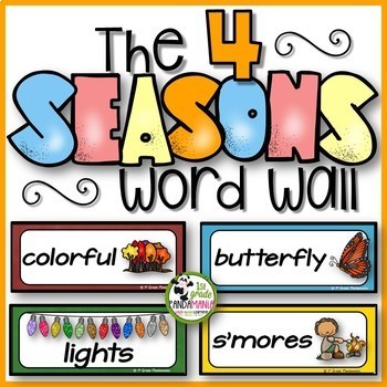 Four Seasons Word Walls