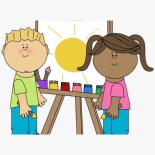 Painting clipart cute.