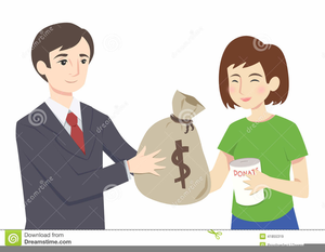 Man With No Money Clipart