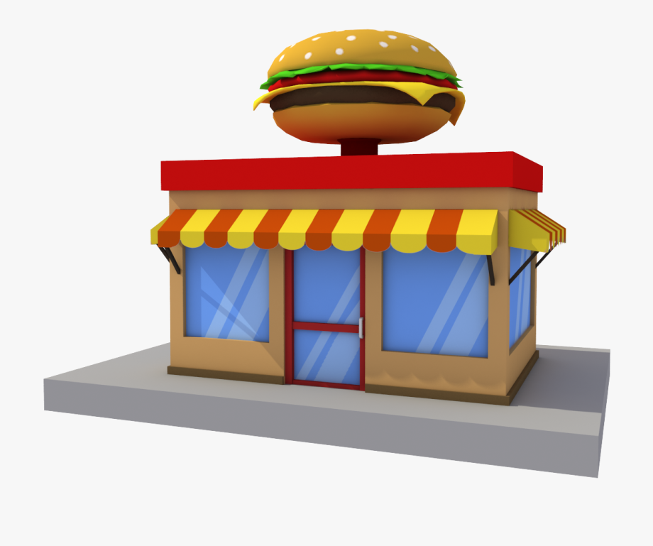 Buildings Clipart Burger