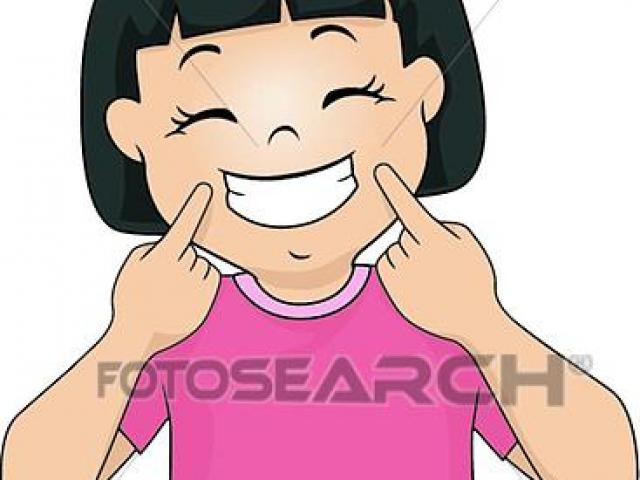 Free grin clipart.