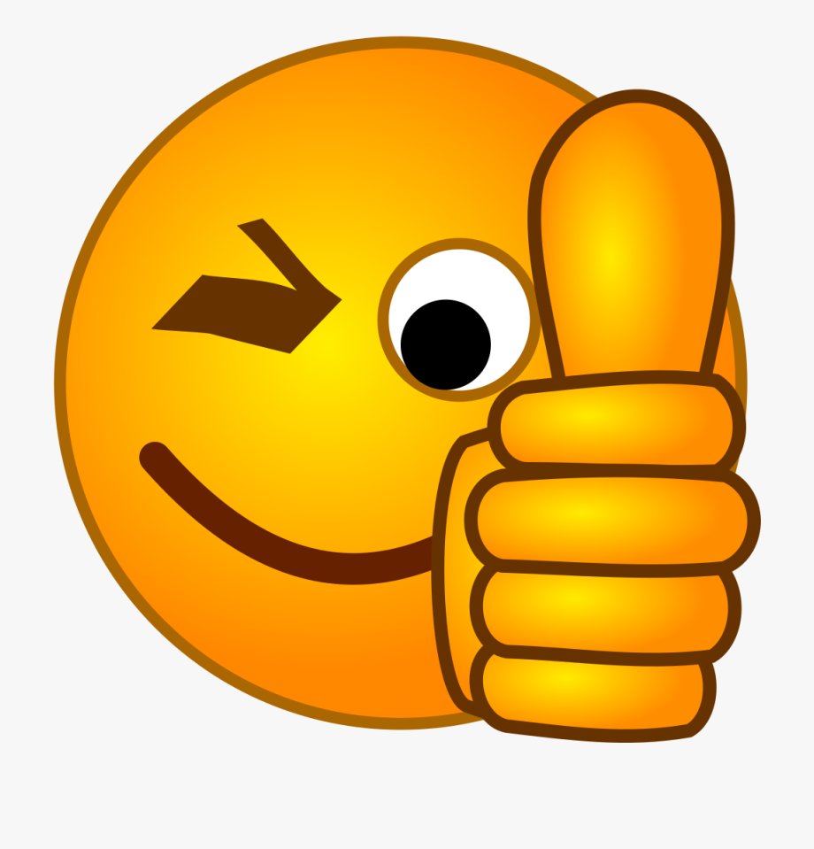 Png Download Smiling Clipart Thumbs Up