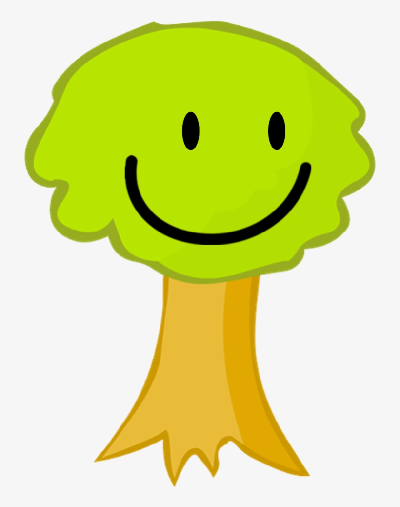 Tree clipart smiley.