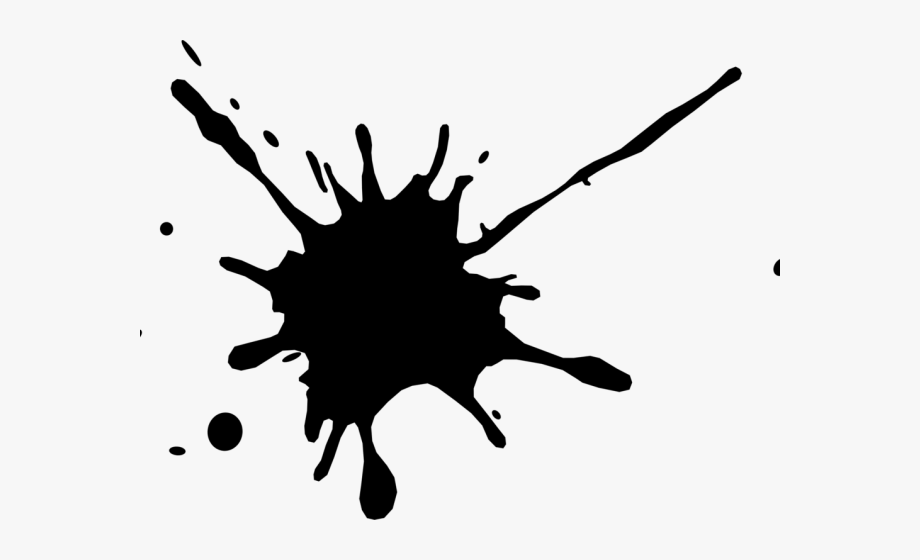 Ink Spill Png