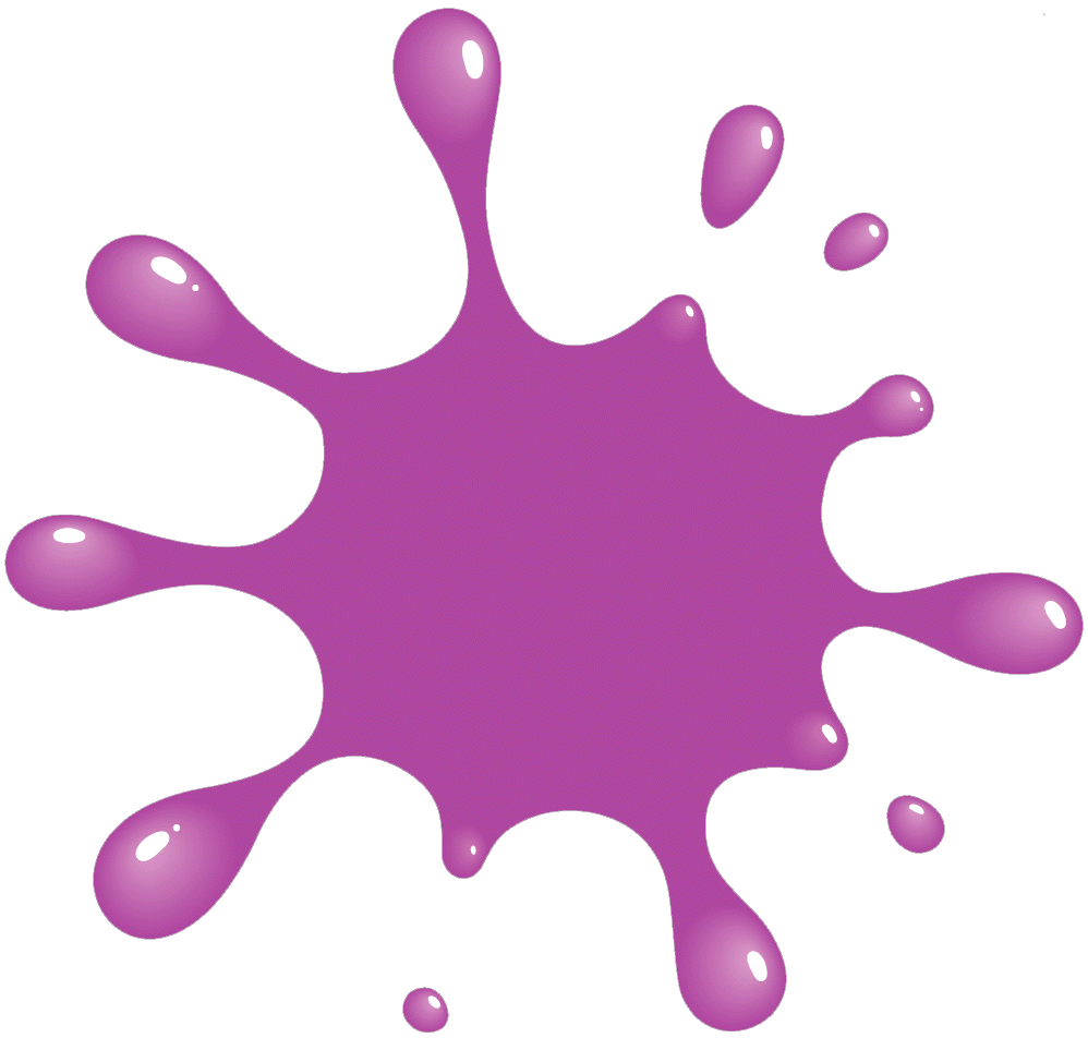 Purple Paint Splat