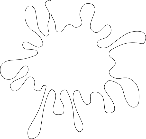 White Splat Clip Art at Clipart library