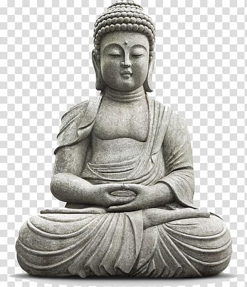 Budha statue illustration.