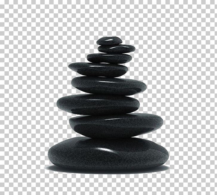 Stone massage Rock Therapy Muscle, Stacked stone PNG clipart