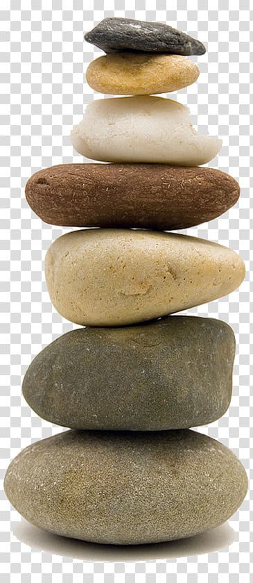 Rock balancing Rock art, stacked stones transparent