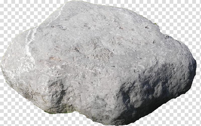 Rock stone transparent.