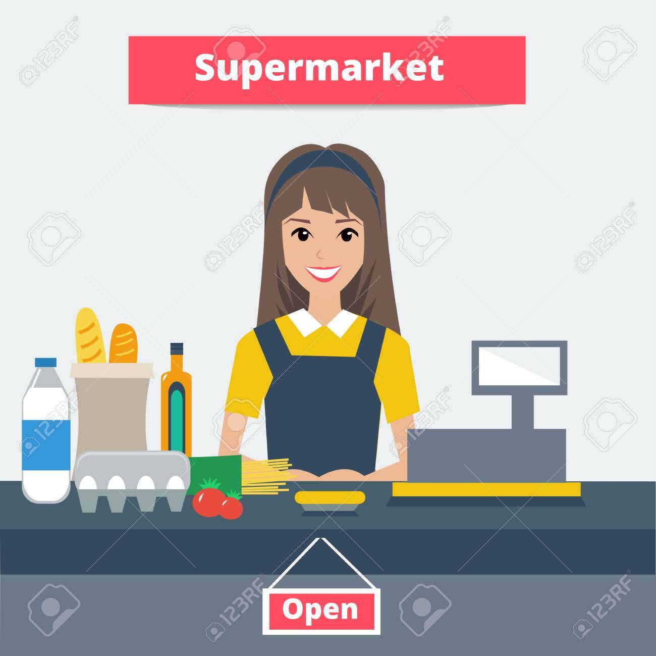 Cashier desk clipart images gallery for free download