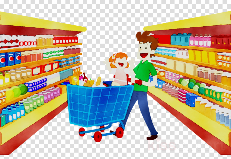 Supermarket Cartoon clipart