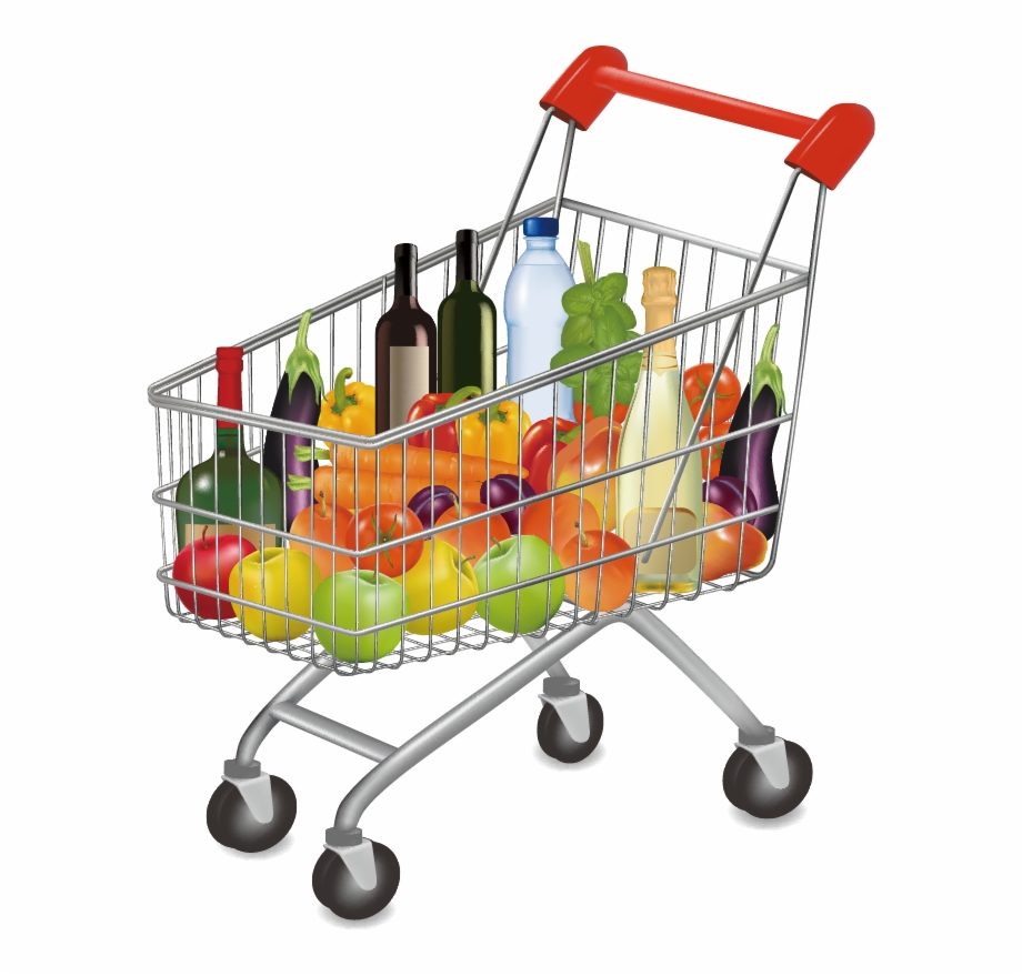 Supermarket Trolley Clip Art | Images and Photos finder