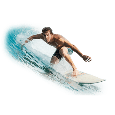 Surf transparent png.