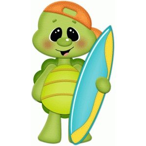 Turtle w surf board pnc