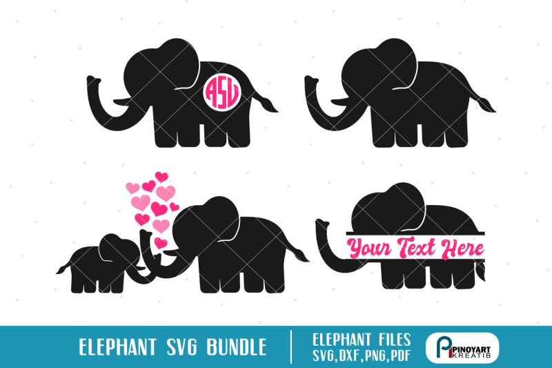 Free elephant svg, elephant svg file, baby elephant svg