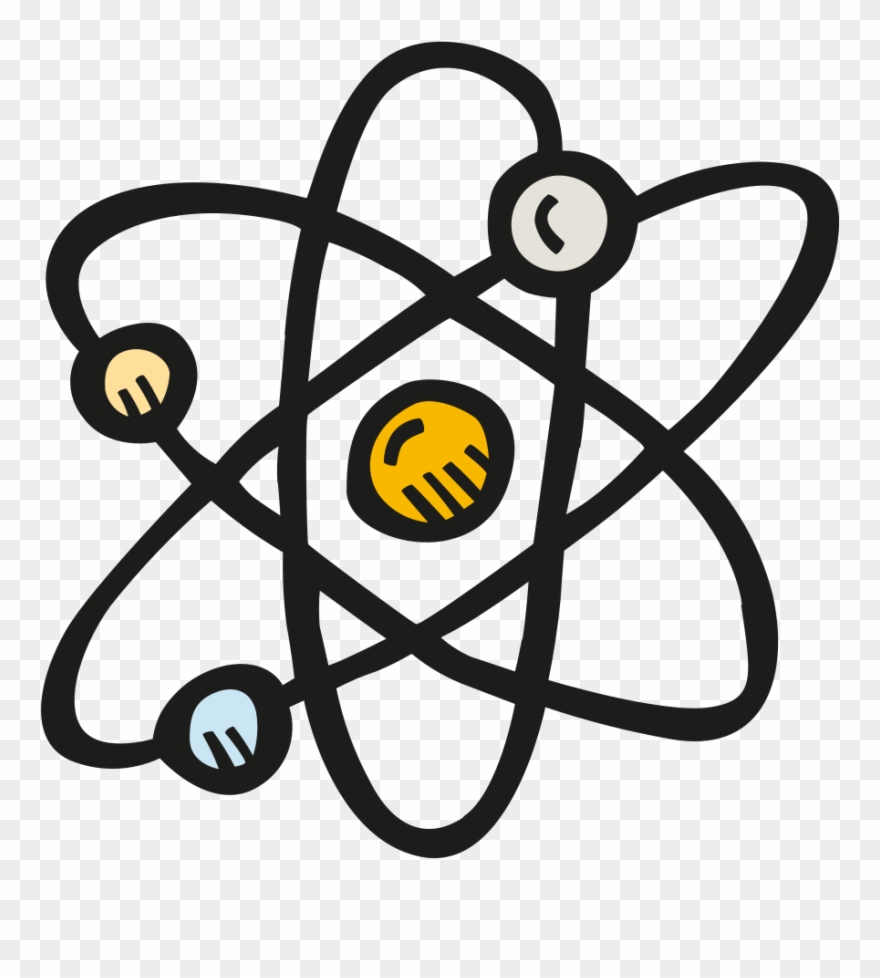 Science symbols clip.