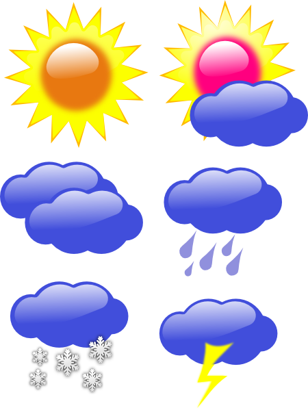 Free weather symbols.