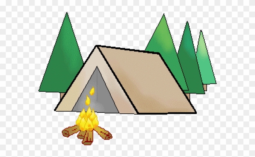 Tent camping clipart.