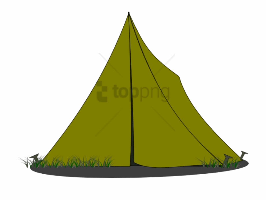 Transparent camping tent.