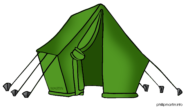 clipart tent camping event