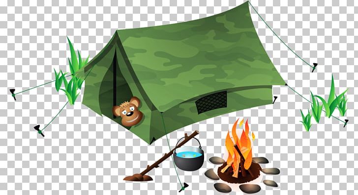 clipart tent camping fishing