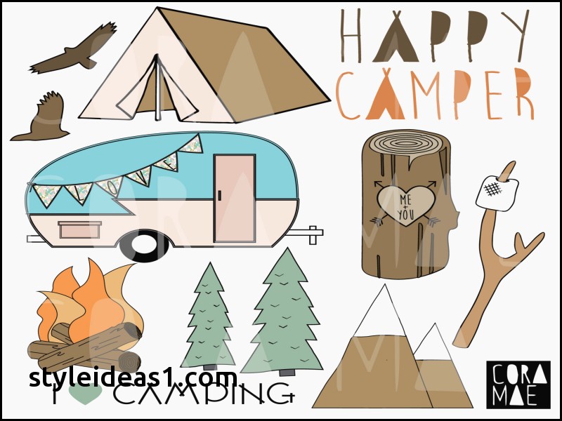 New Camping Clipart Free Tent