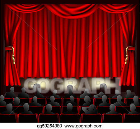 clipart theatre audience