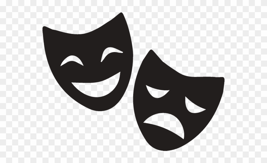 Theatre Masks Cartoon