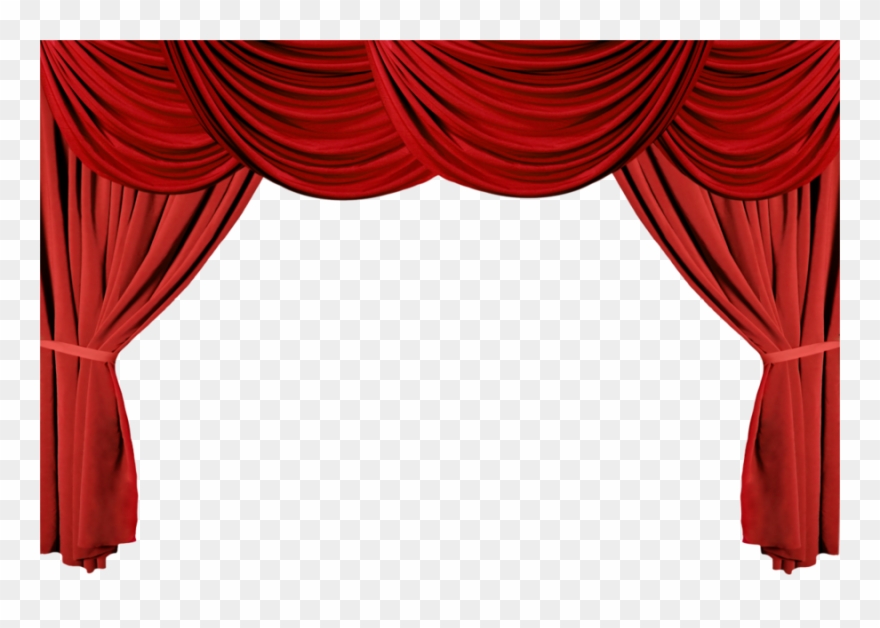Download Stage Curtains Clipart Theater Drapes And