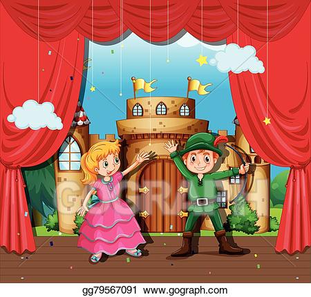 clipart theatre play