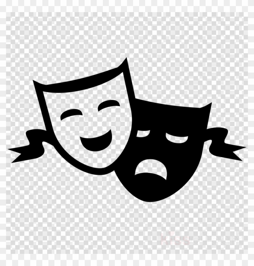 Download Drama Masks No Background Clipart Theatre