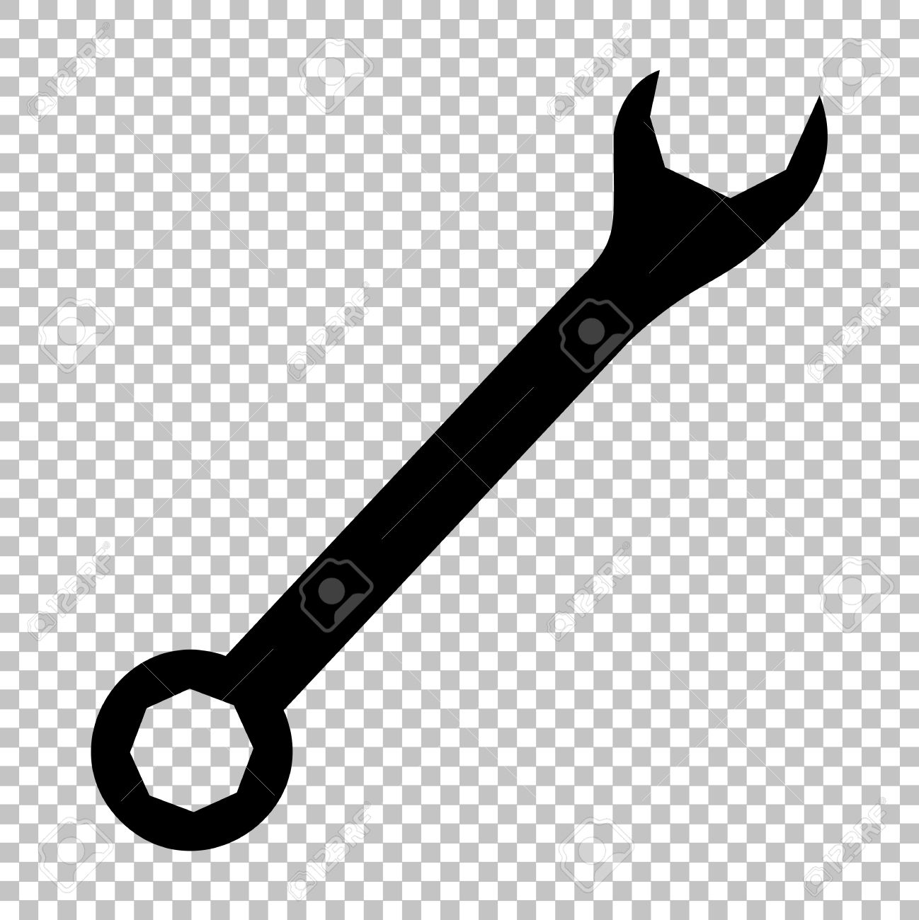Free wrench transparent.