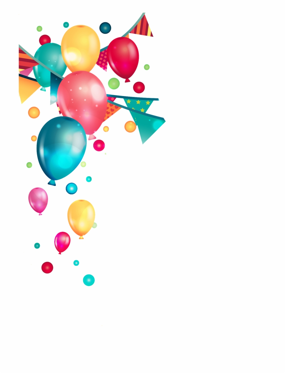 Birthday Party Balloons Png
