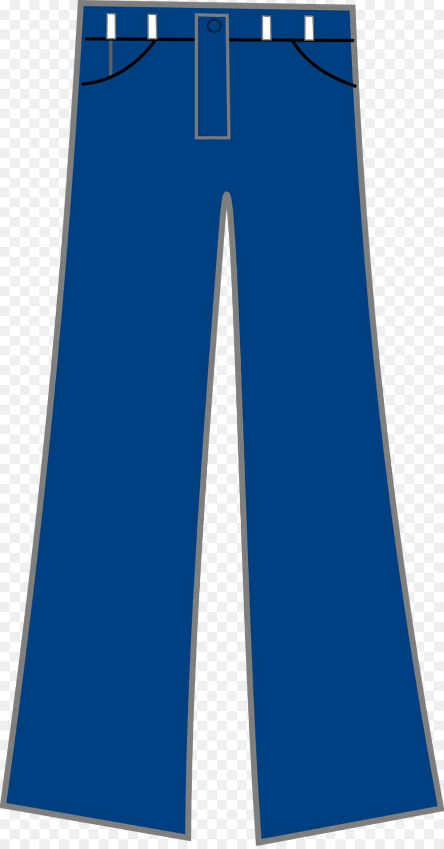 clipart trousers blue clothing