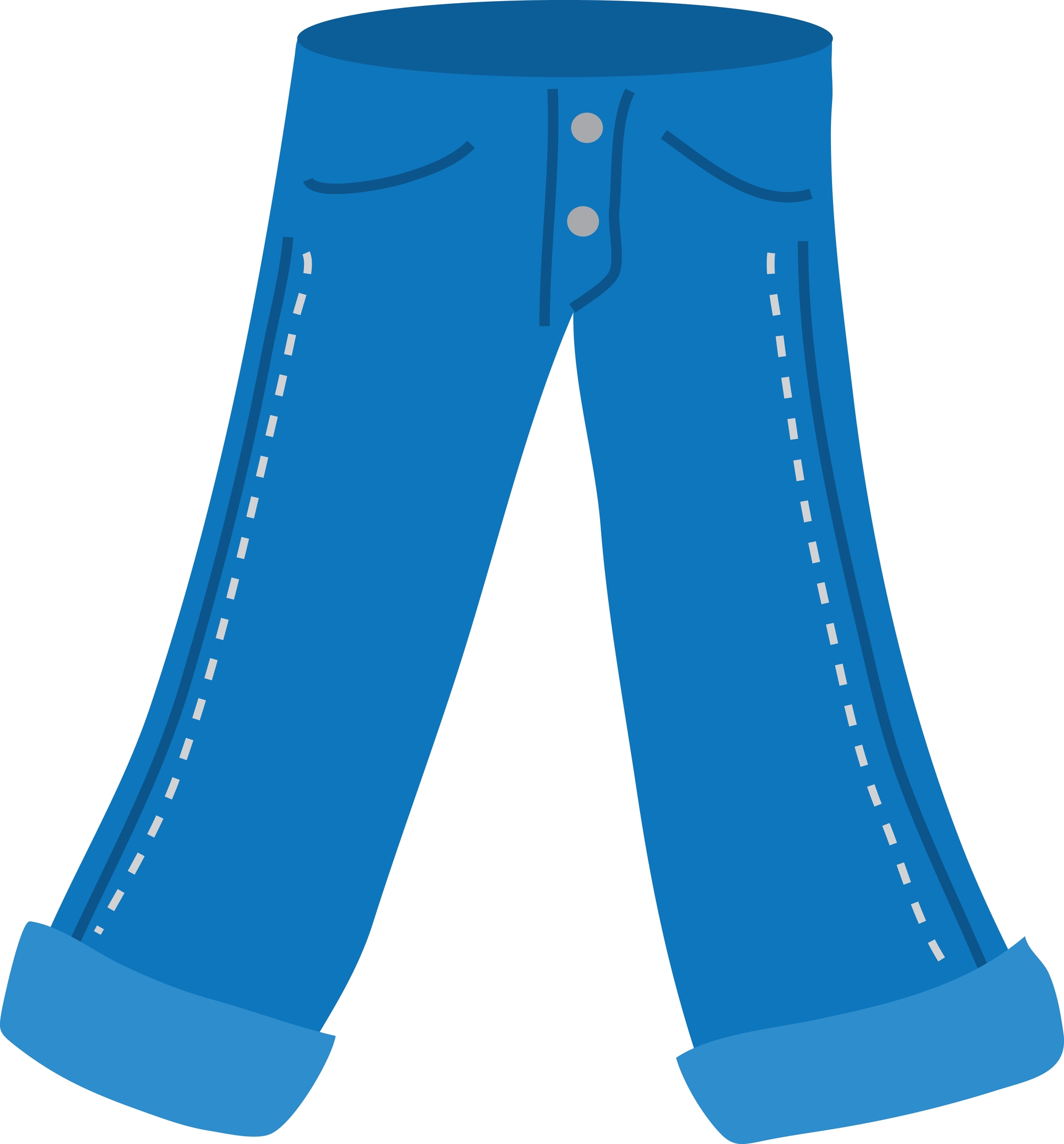 Pants clipart blue pants, Pants blue pants Transparent FREE