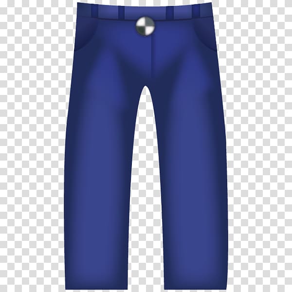 Pants Emoji Jeans Clothing, jeans transparent background PNG