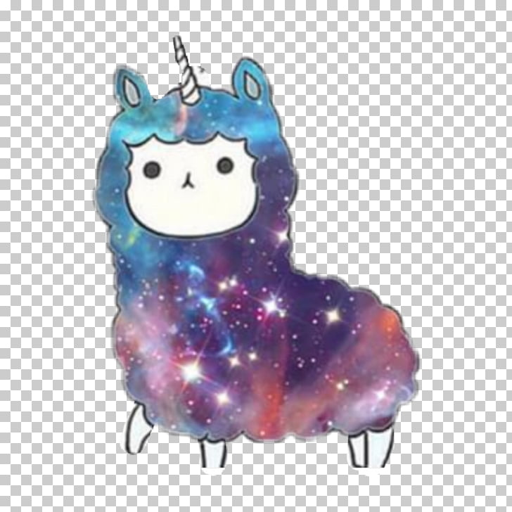 Llama Kawaii Alpaca Cuteness , galaxy unicorn PNG clipart