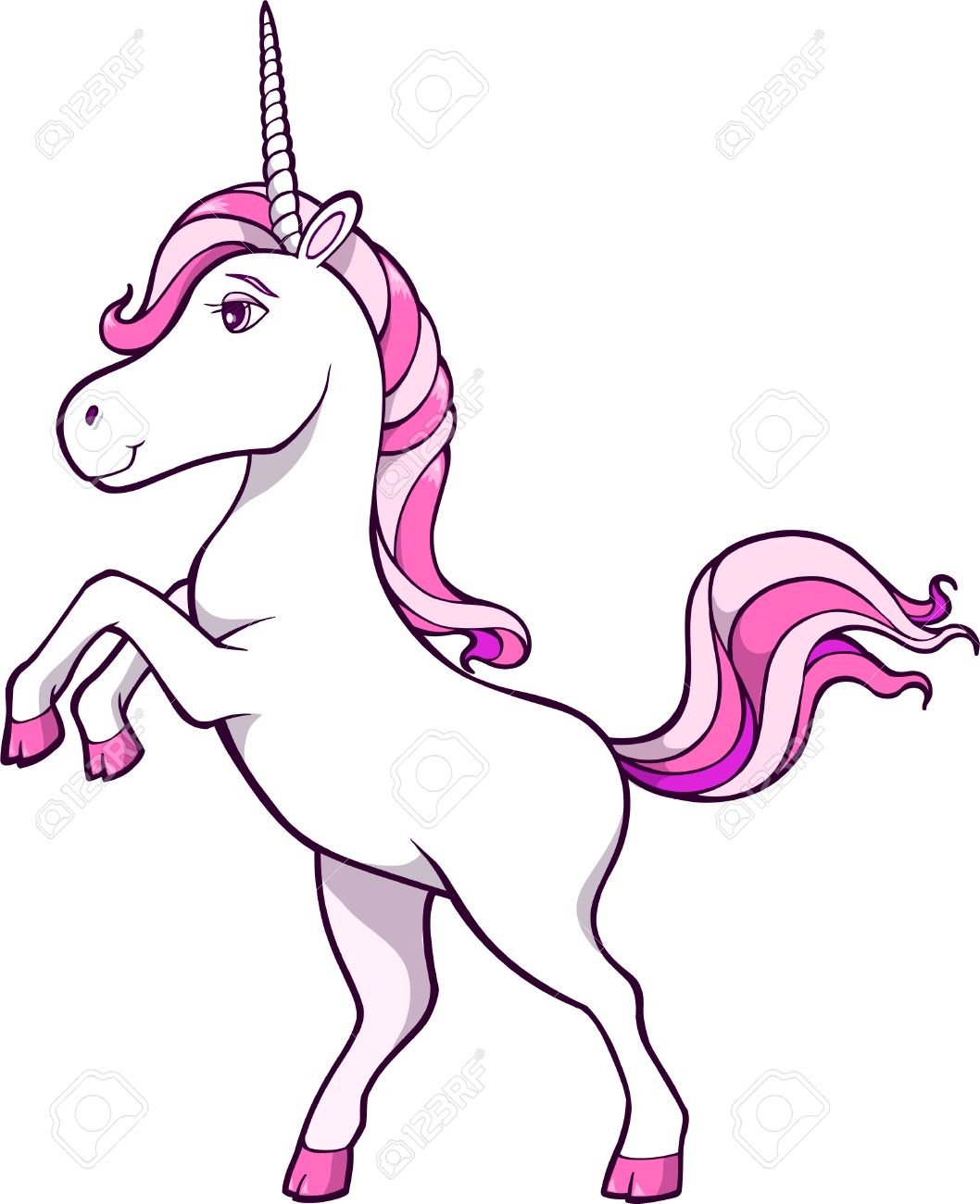 Download Free png Unicorn Vector Illustration Royalty Free