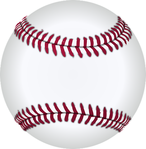 Baseball vector graphics.