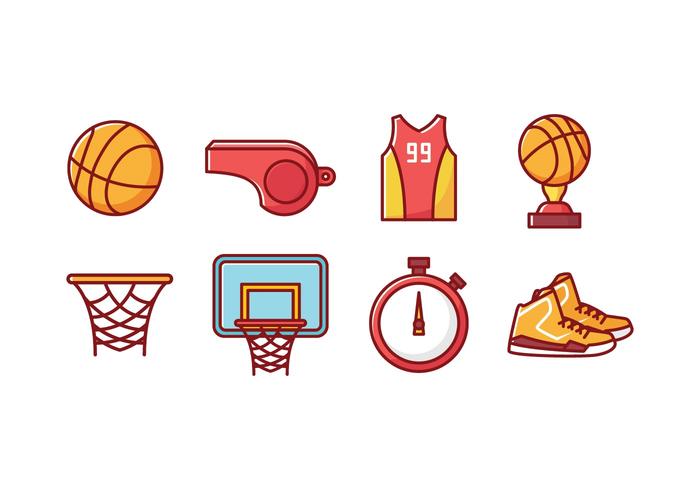 Basketball icons download.