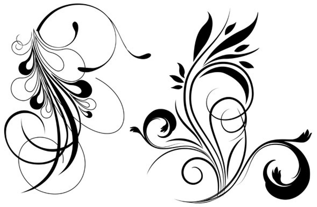 Free floral vector.