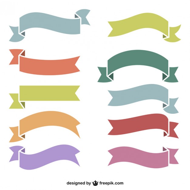 Free Ribbon Banner Template, Download Free Clip Art, Free