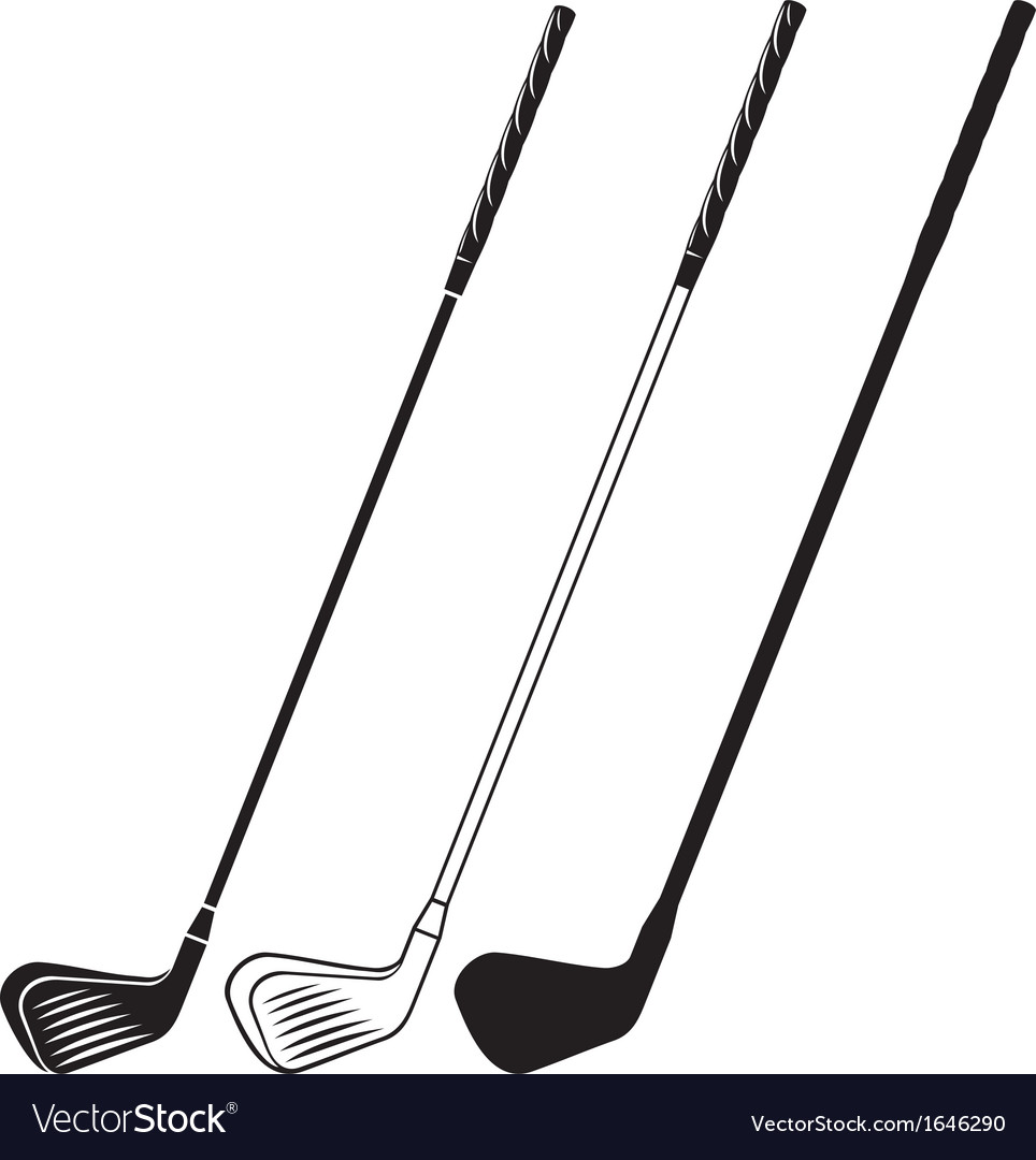 Golf club vector clipart images gallery for free download