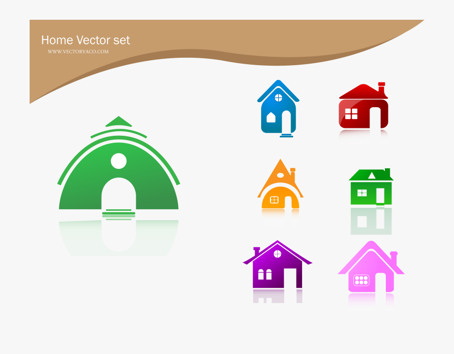 Free vector home.