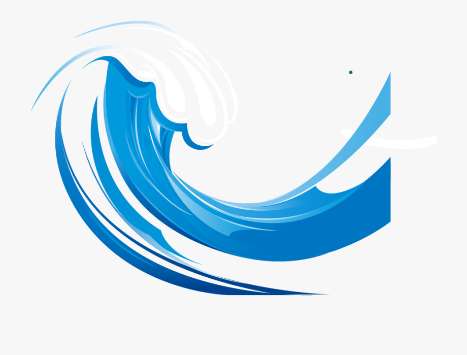 clipart waves free vector