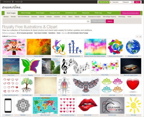 clipart website collection