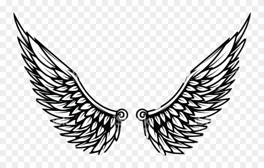 Eagle Wings Template Clipart